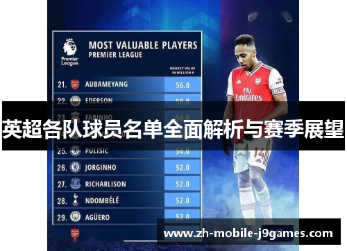英超各队球员名单全面解析与赛季展望